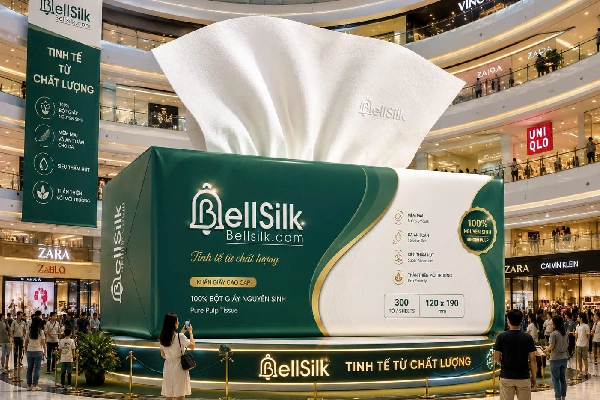 BELL SILK NGUỒN NGUYÊN LIỆU BỘT GIẤY NHẬP TỪ MỸ, CHẤT LƯỢNG QUỐC TẾ