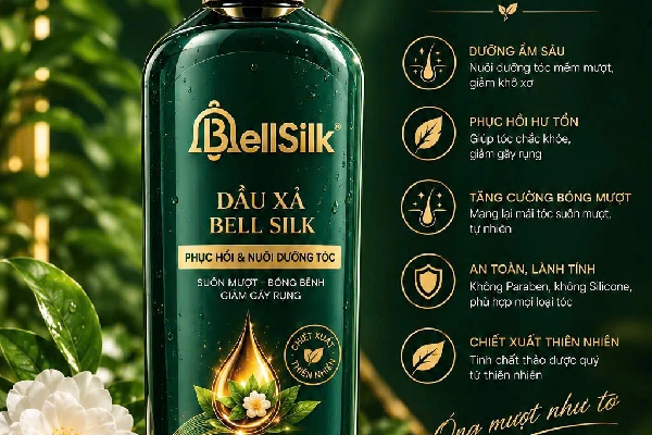 DẦU XẢ BELL SILK SIÊU MƯỢT