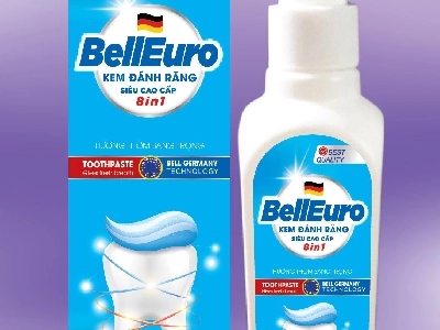 Kem Đánh Răng Công Nghệ Sinh Học Bell Euro Thảo Mộc Hương Bạc Hà 150G