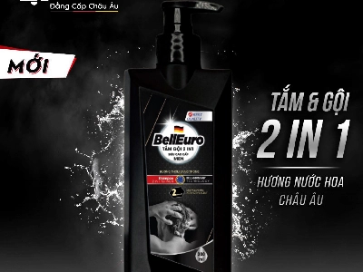 Dầu Gội Nam Công Nghệ Sinh Học Bell Euro 800ML